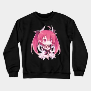 Itsuka Kotori From Date-a-Live Spirit-pledge Crewneck Sweatshirt